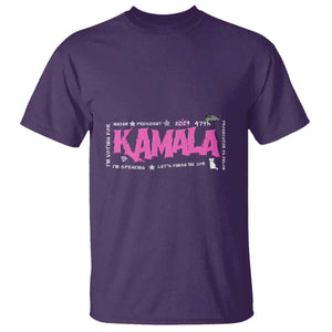 Kamala Harris 47th US President America 2024 Election T Shirt I'm Speaking TS10 Purple Print Your Wear