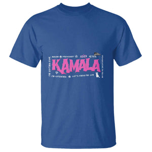 Kamala Harris 47th US President America 2024 Election T Shirt I'm Speaking TS10 Royal Blue Print Your Wear