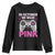 In October We Wear Pink Breast Cancer Awareness Youth Sweatshirt Pink Ribbon Gaming Kids Boys Youth Video Game TS10 Black Print Your Wear