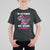 In October We Wear Pink Breast Cancer Awareness Toddler Kids T Shirt For Kid Pink Ribbon TS10 Black Print Your Wear