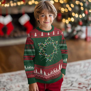 Christmas Religious Happy Chrismukkah Ugly Christmas Sweater Lights Star of David TS10 Christmas Print Your Wear