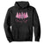 Pink Christmas Hoodie Leopard Print Trees TS10 Black Print Your Wear