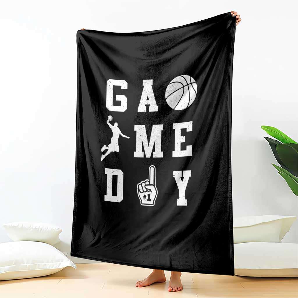 Game Day Basketball Throw Blanket Basketball Mom Sports Fan TS10 Print Your Wear