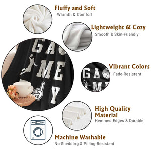 Game Day Basketball Throw Blanket Basketball Mom Sports Fan TS10 Print Your Wear