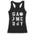 Game Day Basketball Racerback Tank Top Basketball Mom Sports Fan TS10 Black Print Your Wear