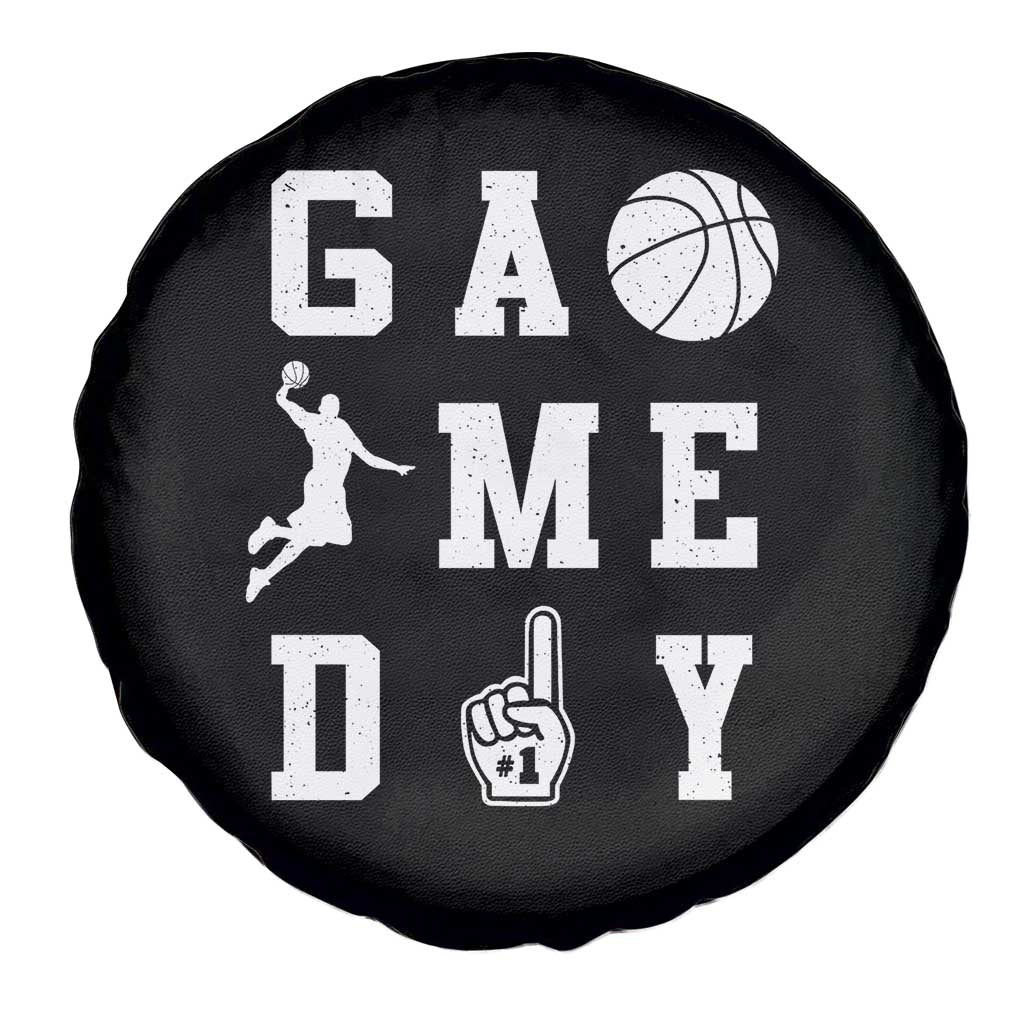 Game Day Basketball Spare Tire Cover Basketball Mom Sports Fan TS10 Print Your Wear