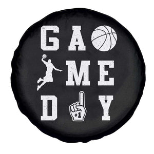 Game Day Basketball Spare Tire Cover Basketball Mom Sports Fan TS10 Print Your Wear