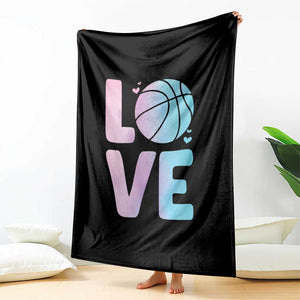Basketball Lovers Throw Blanket Basketball Mom Sports Fan TS10 Print Your Wear
