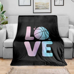 Basketball Lovers Throw Blanket Basketball Mom Sports Fan TS10 Print Your Wear