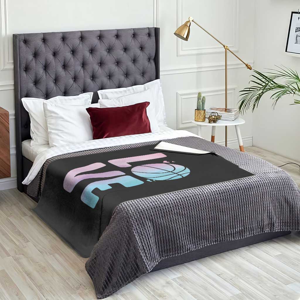 Basketball Lovers Throw Blanket Basketball Mom Sports Fan TS10 Print Your Wear