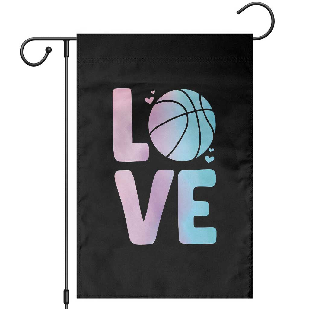 Basketball Lovers Garden Flag Basketball Mom Sports Fan TS10 Black Print Your Wear
