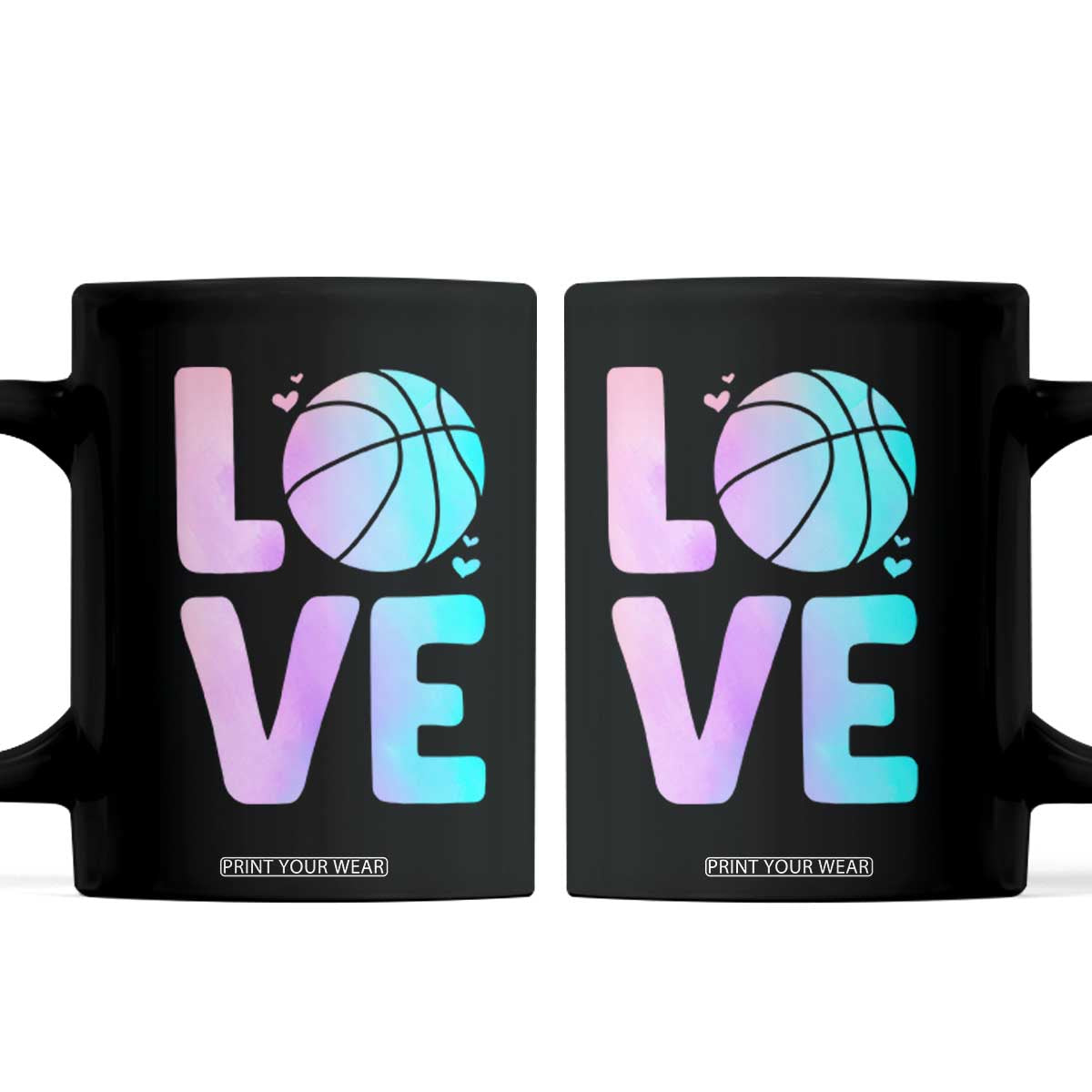 Basketball Lovers Coffee Mug Basketball Mom Sports Fan TS10 Black Print Your Wear
