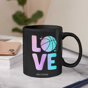 Basketball Lovers Coffee Mug Basketball Mom Sports Fan TS10 Print Your Wear
