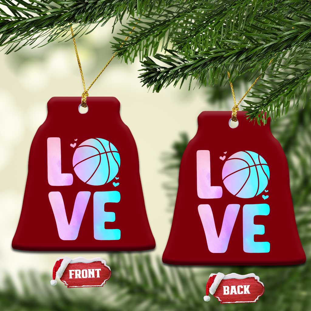 Basketball Lovers Ceramic Ornament Basketball Mom Sports Fan TS10 Print Your Wear