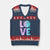 Basketball Lovers V-Neck Knit Sweater Vest Basketball Mom Sports Fan TS10 Navy Red Print Your Wear