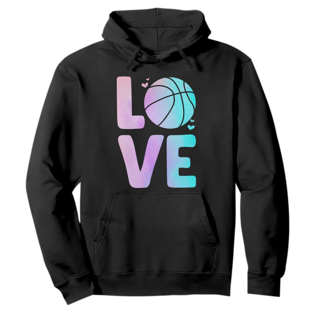 Basketball Lovers Hoodie Basketball Mom Sports Fan TS10 Black Print Your Wear