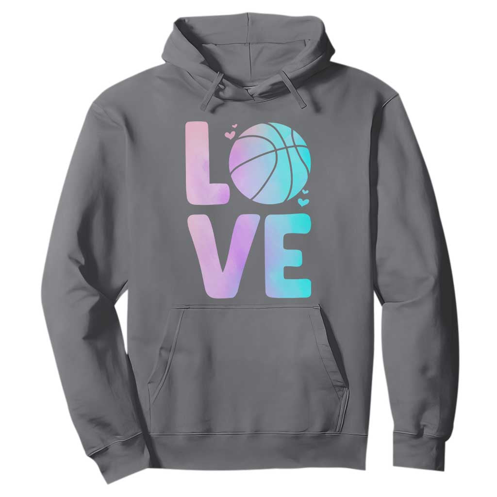 Basketball Lovers Hoodie Basketball Mom Sports Fan TS10 Charcoal Print Your Wear