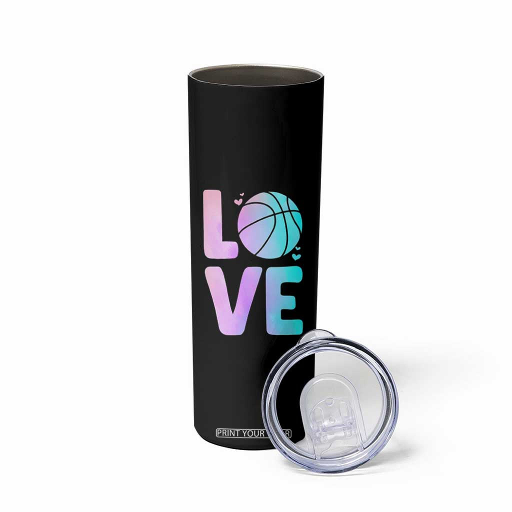 Basketball Lovers Skinny Tumbler Basketball Mom Sports Fan TS10 Print Your Wear