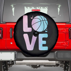 Basketball Lovers Spare Tire Cover Basketball Mom Sports Fan TS10 Black Print Your Wear