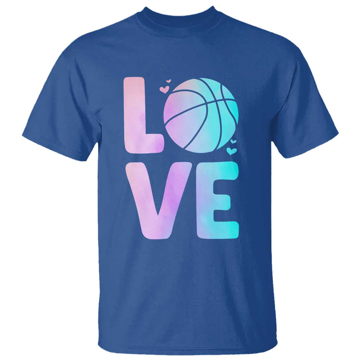 Basketball Lovers T Shirt Basketball Mom Sports Fan TS10 Royal Blue Print Your Wear
