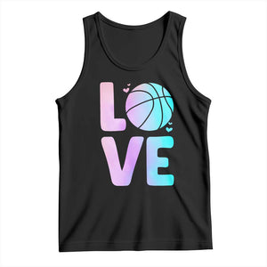 Basketball Lovers Tank Top Basketball Mom Sports Fan TS10 Black Print Your Wear