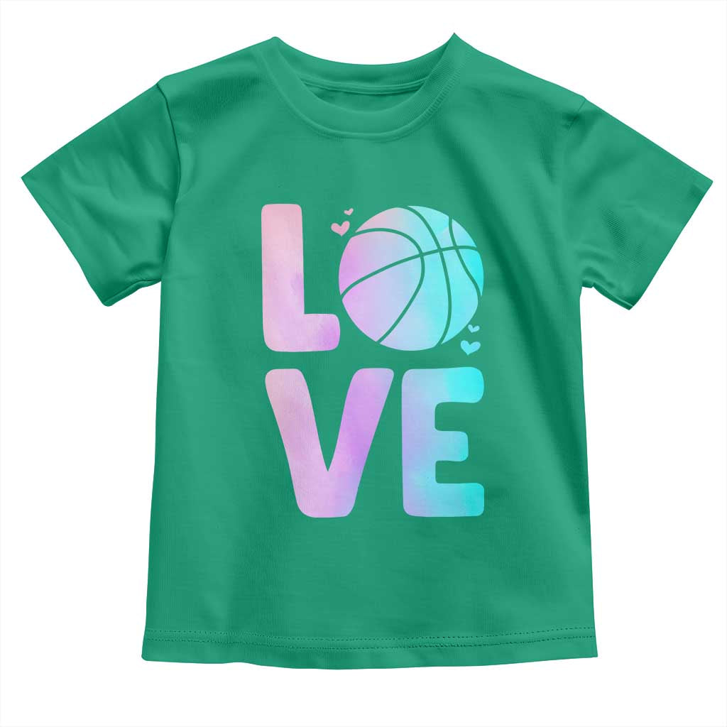 Basketball Lovers Toddler T Shirt Basketball Mom Sports Fan TS10 Irish Green Print Your Wear