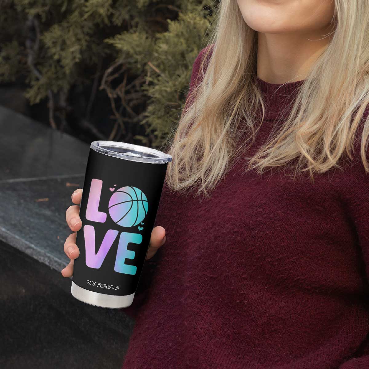 Basketball Lovers Tumbler Cup Basketball Mom Sports Fan TS10 Print Your Wear