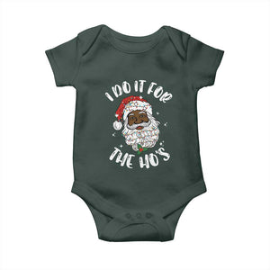 Funny Santa Claus Baby Onesie African American Xmas Vintage Black Santa TS10 Print Your Wear