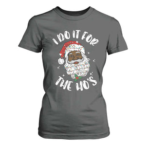 Funny Santa Claus T Shirt For Women African American Xmas Vintage Black Santa TS10 Dark Heather Print Your Wear