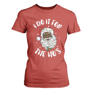 Funny Santa Claus T Shirt For Women African American Xmas Vintage Black Santa TS10 Red Print Your Wear