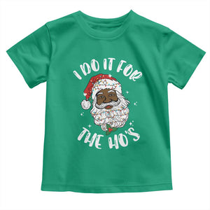 Funny Santa Claus Toddler T Shirt African American Xmas Vintage Black Santa TS10 Irish Green Print Your Wear