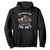 Biker Grandpa Santa on Motorcycle Christmas Hoodie Funny Oh What Fun It Is To Ride TS10 Black Print Your Wear