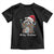 Merry Christmas Raccoon Baby Shirt Happy Holidays Gift Animal Xmas Lights Red Santa Hat TS10 Black Print Your Wear