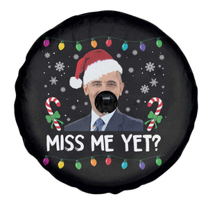 Funny Obama Ugly Xmas Spare Tire Cover Funny Santa Xmas Light TS10 Print Your Wear