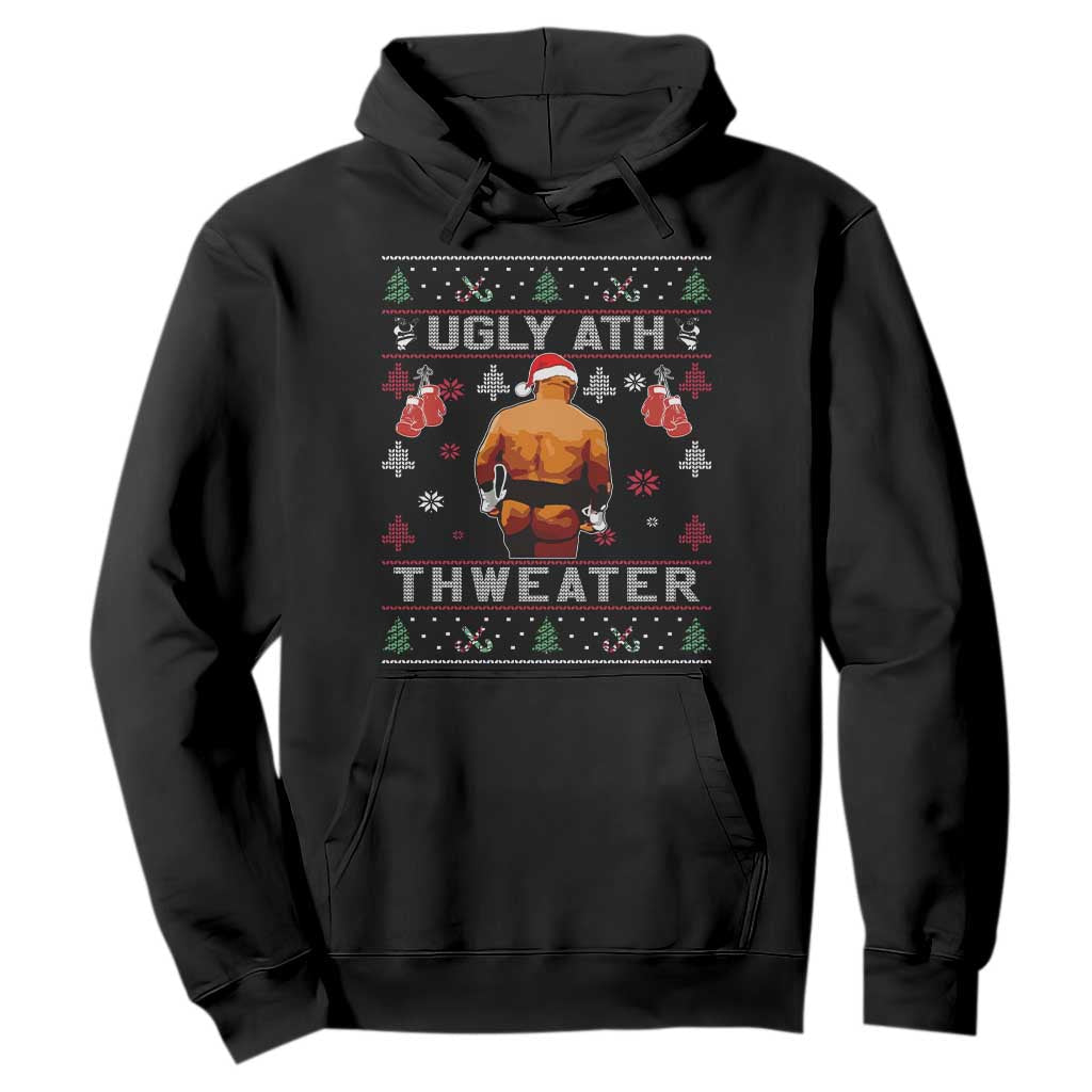 Funny Christmas Hoodie Merry Chrithmith Ugly Ath Thweater Tyson TS10 Black Print Your Wear