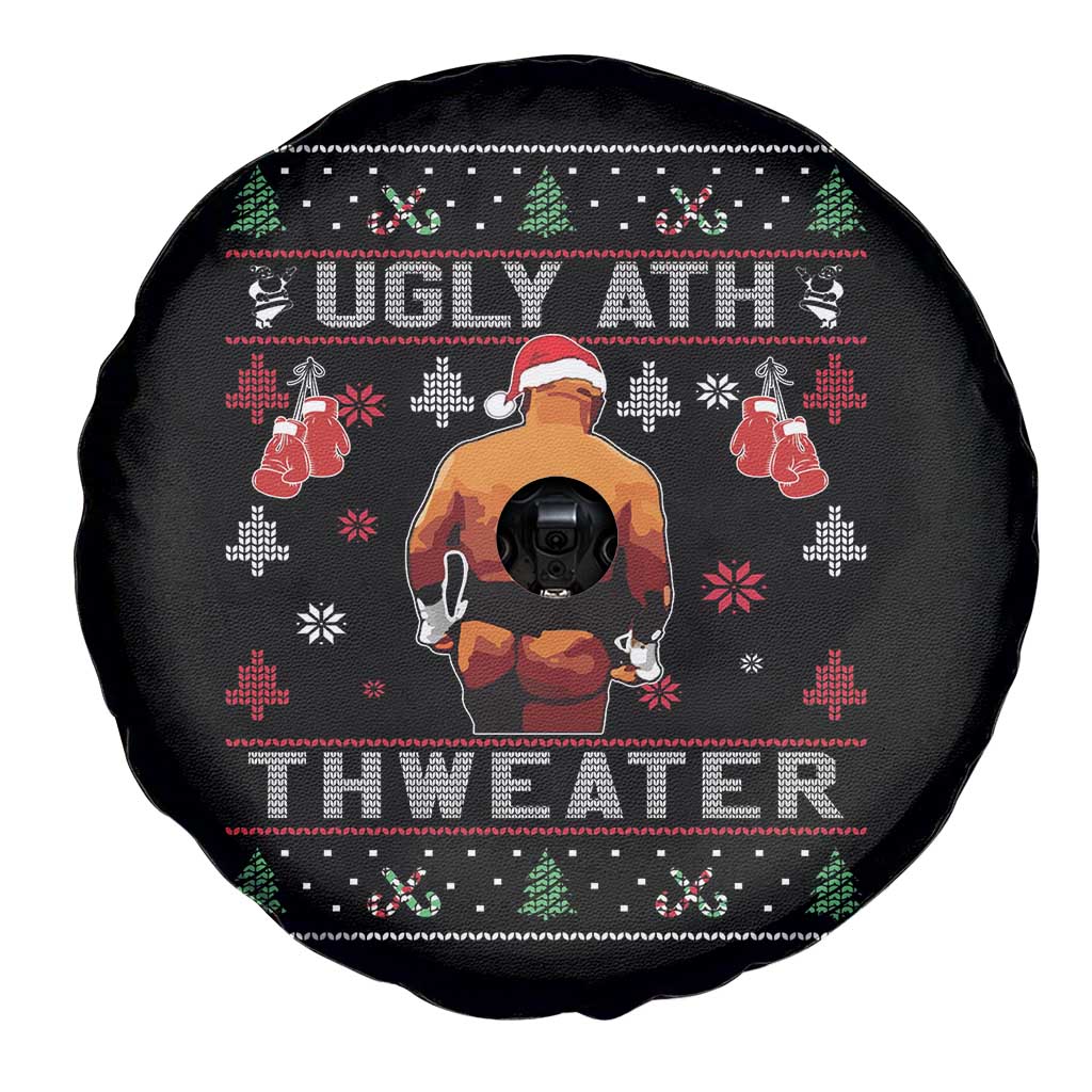 Funny Christmas Spare Tire Cover Merry Chrithmith Ugly Ath Thweater Tyson TS10 Print Your Wear
