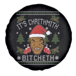 Funny Christmas Spare Tire Cover Merry Chrithmith Ath Thweater Tyson Professional Boxer Ugly Xmas TS10 Print Your Wear