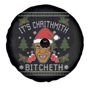 Funny Christmas Spare Tire Cover Merry Chrithmith Ath Thweater Tyson Professional Boxer Ugly Xmas TS10 Print Your Wear