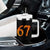 Fire Flame Number 67 Tumbler With Handle Funny Six Seven Gen Alpha Slang Meme Sports Team Jersey TS10 Print Your Wear