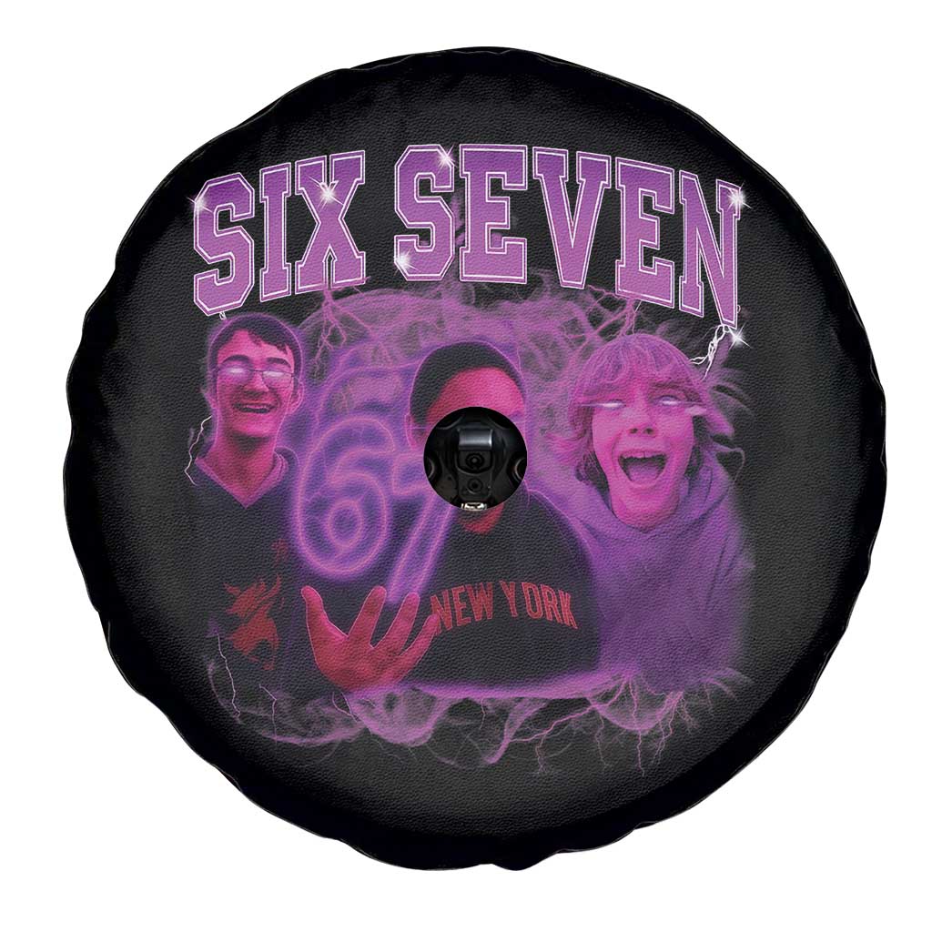 Funny Six Seven 6 7 Meme Spare Tire Cover The Mason 67 Kid Bootleg Gen Alpha Slang TS10 Print Your Wear