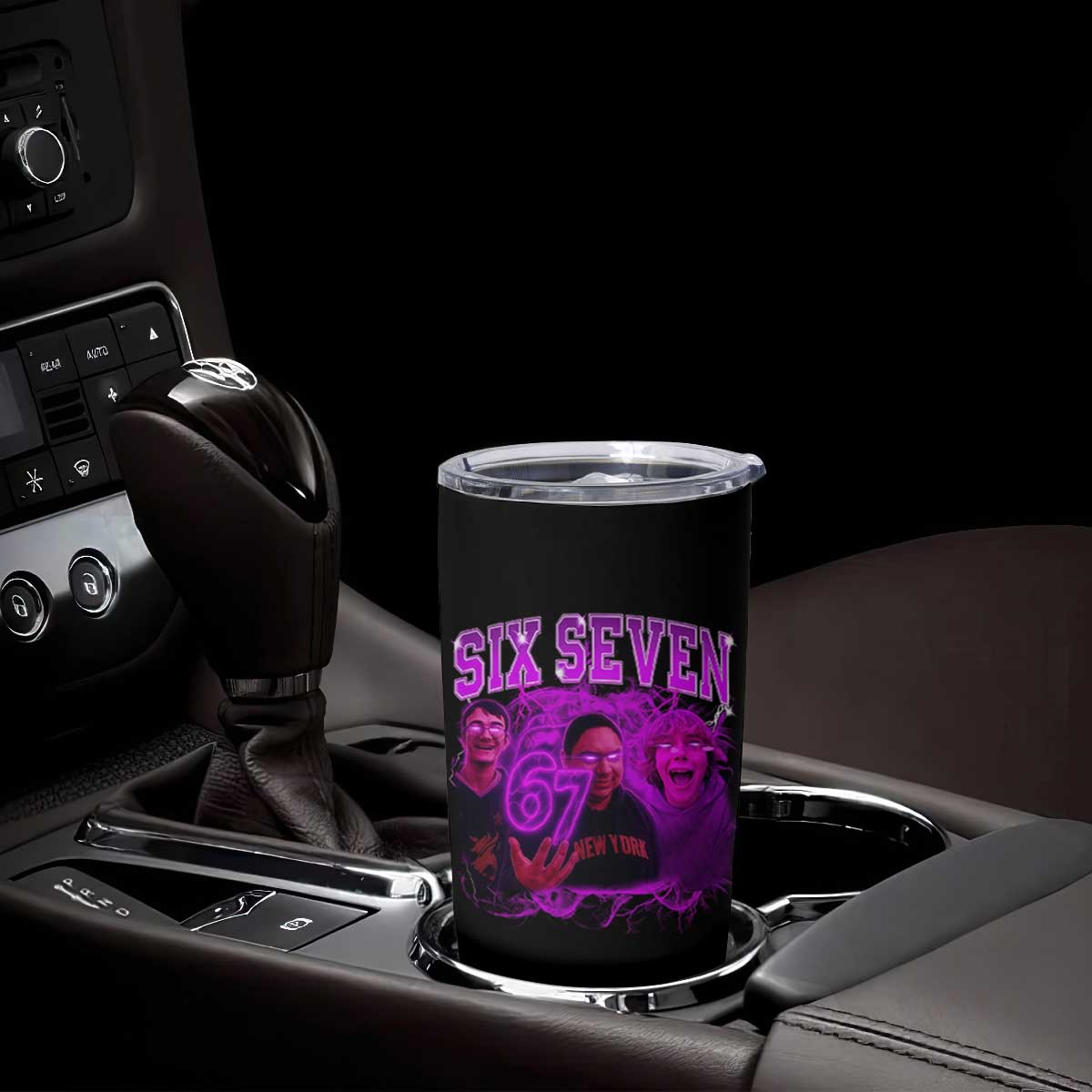 Funny Six Seven 6 7 Meme Tumbler Cup The Mason 67 Kid Bootleg Gen Alpha Slang TS10 Print Your Wear