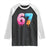 67 Ice Cream Drip Meme Raglan Shirt Funny Six Seven Gen Alpha Slang TS10 Black White Print Your Wear