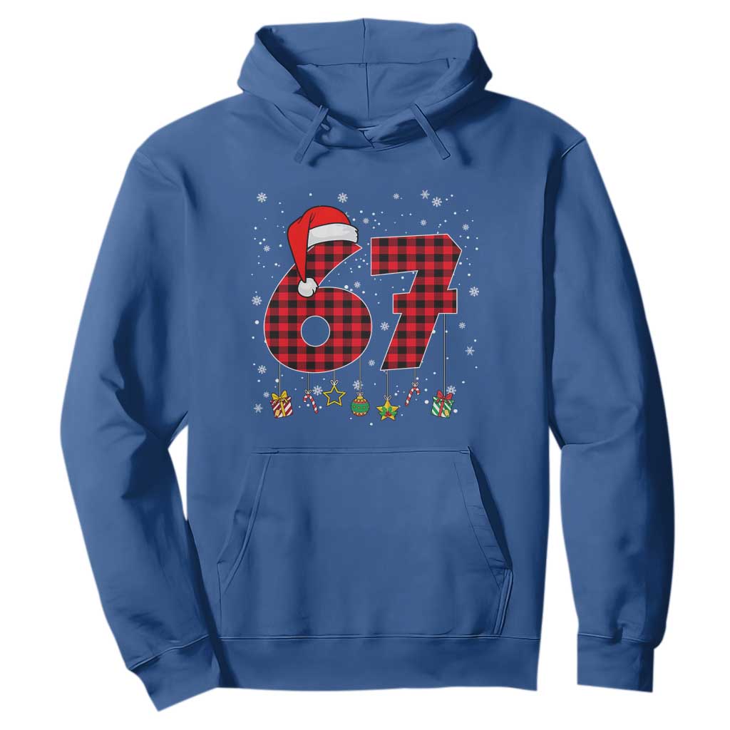67 Christmas Hoodie Funny Six Seven 6 7 Meme Gen Alpha Slang TS10 Royal Blue Print Your Wear