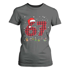 67 Christmas T Shirt For Women Funny Six Seven 6 7 Meme Gen Alpha Slang TS10 Dark Heather Print Your Wear
