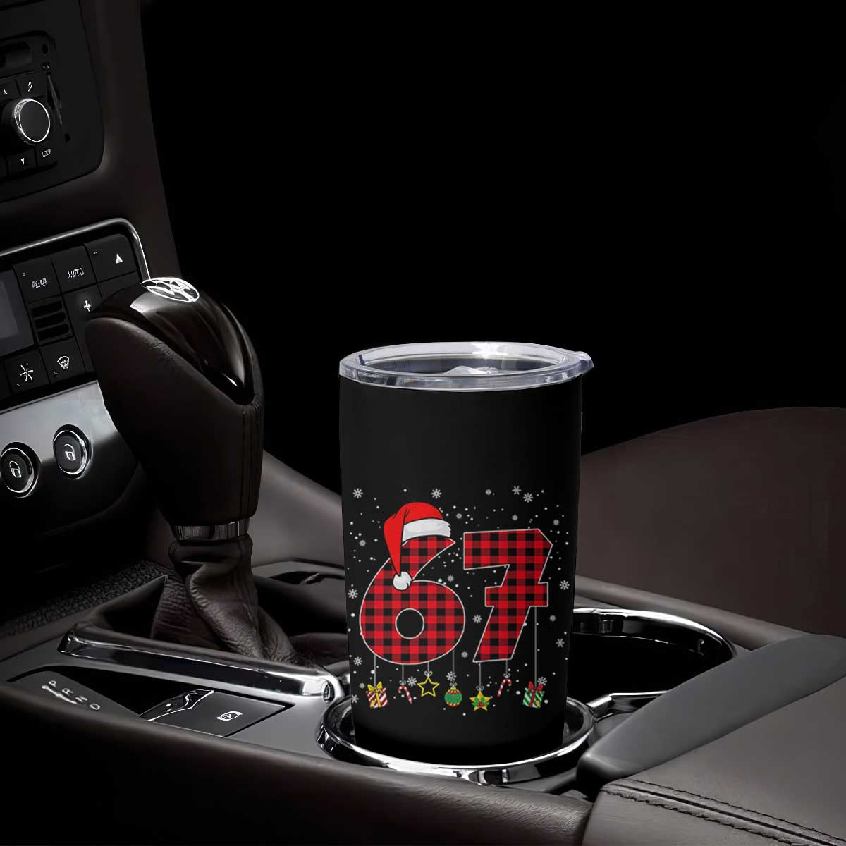 67 Christmas Tumbler Cup Funny Six Seven 6 7 Meme Gen Alpha Slang TS10 Print Your Wear