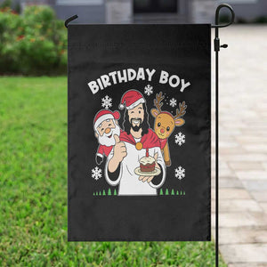 Birthday Boy Jesus Christmas Garden Flag Christian Xmas TS10 Print Your Wear