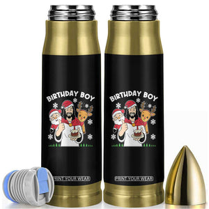 Birthday Boy Jesus Christmas Bullet Tumbler Christian Xmas TS10 Black Print Your Wear