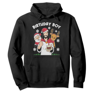 Birthday Boy Jesus Christmas Hoodie Christian Xmas TS10 Black Print Your Wear