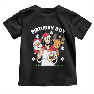 Birthday Boy Jesus Christmas Toddler T Shirt Christian Xmas TS10 Black Print Your Wear