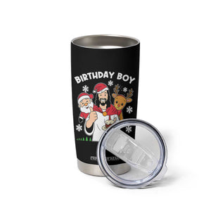 Birthday Boy Jesus Christmas Tumbler Cup Christian Xmas TS10 Print Your Wear